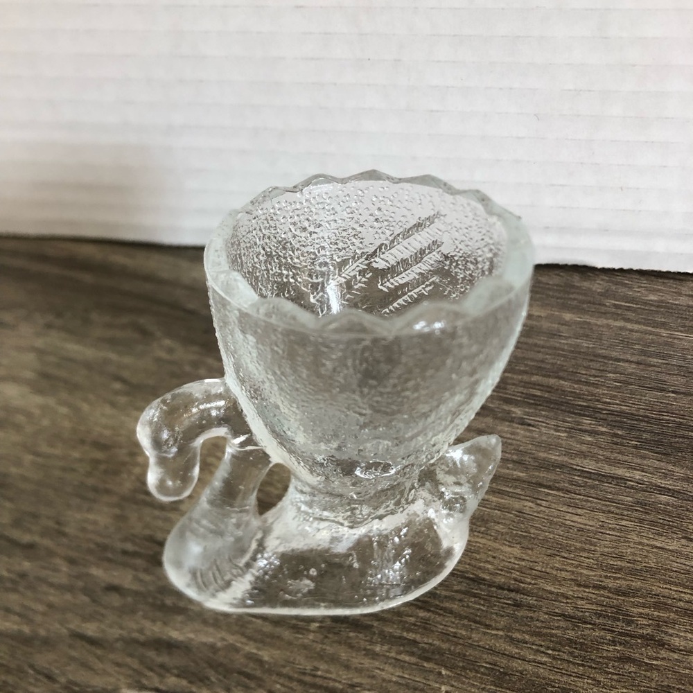 Vtg EAPG Swan Shot Glass